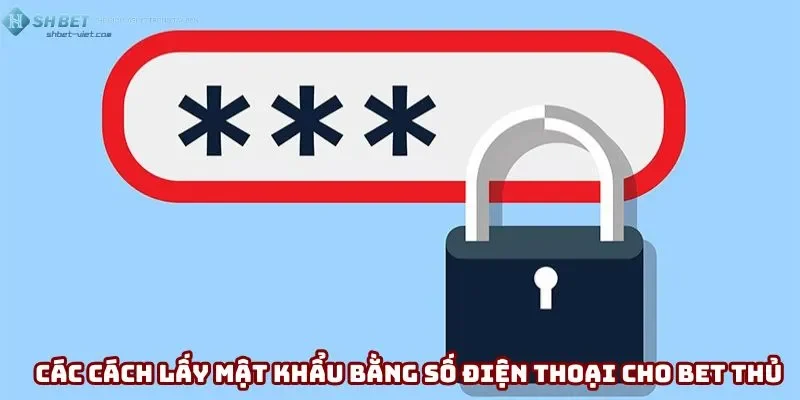 Các cách lấy mật khẩu bằng số điện thoại cho bet thủ