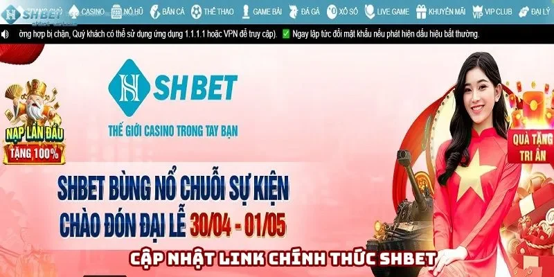 Cập Nhật Link Chính Thức Shbet Update Năm 2025 Cho Tân Thủ