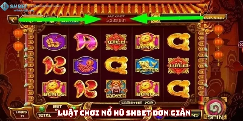 Luật chơi nổ hũ Shbet khá đơn giản